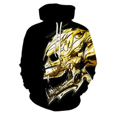 Load image into Gallery viewer, 3D Hoodies Men Melted Skull 3D Full Print Novelty Hoody Sweatshirt Fashion Pullover Tracksuits Streetwear Harajuku Tops Hipster