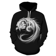 Load image into Gallery viewer, 3D Hoodies Men Melted Skull 3D Full Print Novelty Hoody Sweatshirt Fashion Pullover Tracksuits Streetwear Harajuku Tops Hipster