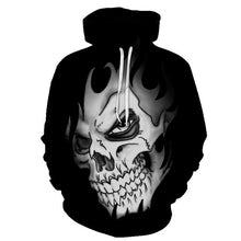 Load image into Gallery viewer, 3D Hoodies Men Melted Skull 3D Full Print Novelty Hoody Sweatshirt Fashion Pullover Tracksuits Streetwear Harajuku Tops Hipster