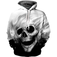Load image into Gallery viewer, 3D Hoodies Men Melted Skull 3D Full Print Novelty Hoody Sweatshirt Fashion Pullover Tracksuits Streetwear Harajuku Tops Hipster