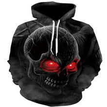 Load image into Gallery viewer, 3D Hoodies Men Melted Skull 3D Full Print Novelty Hoody Sweatshirt Fashion Pullover Tracksuits Streetwear Harajuku Tops Hipster