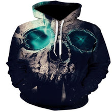Load image into Gallery viewer, 3D Hoodies Men Melted Skull 3D Full Print Novelty Hoody Sweatshirt Fashion Pullover Tracksuits Streetwear Harajuku Tops Hipster