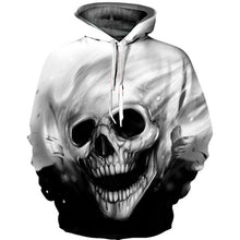 Load image into Gallery viewer, 3D Hoodies Men Melted Skull 3D Full Print Novelty Hoody Sweatshirt Fashion Pullover Tracksuits Streetwear Harajuku Tops Hipster