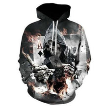 Load image into Gallery viewer, 3D Hoodies Men Melted Skull 3D Full Print Novelty Hoody Sweatshirt Fashion Pullover Tracksuits Streetwear Harajuku Tops Hipster