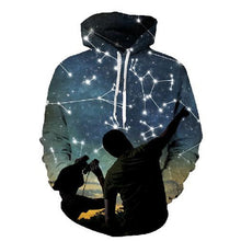 Load image into Gallery viewer, 2019 3d Full Print Hoodies Men/women Twelve Constellations Hoodies Sweatshirts Casual Pocket Outwear Novelty Coat Dropship